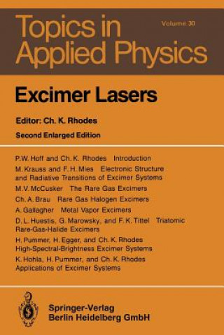 Libro Excimer Lasers C. K. Rhodes