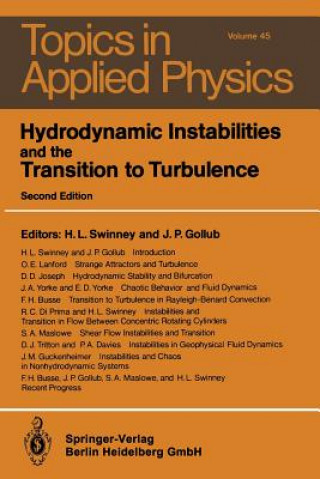 Carte Hydrodynamic Instabilities and the Transition to Turbulence H.L. Swinney