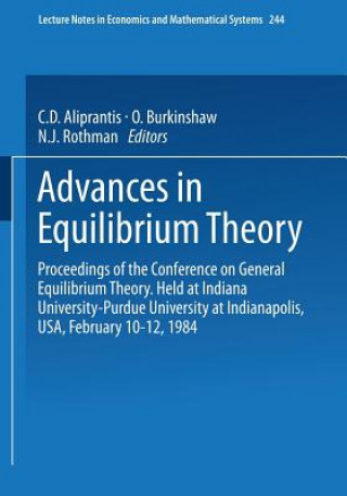 Kniha Advances in Equilibrium Theory C.D. Aliprantis