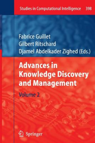 Książka Advances in Knowledge Discovery and Management Fabrice Guillet