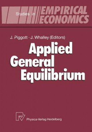 Carte Applied General Equilibrium John Piggott