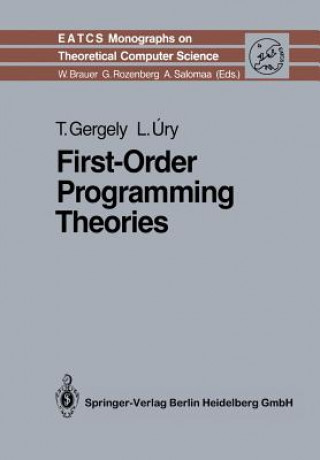 Βιβλίο First-Order Programming Theories Tamas Gergely