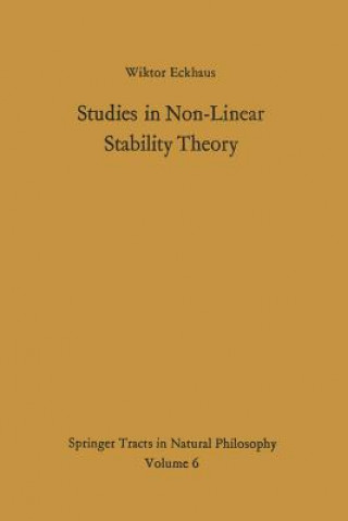 Knjiga Studies in Non-Linear Stability Theory Wiktor Eckhaus