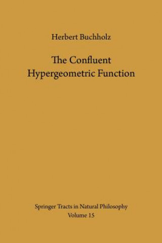 Könyv Confluent Hypergeometric Function Herbert Buchholz