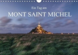 Kalendář/Diář Ein Tag am Mont Saint Michel (Wandkalender immerwährend DIN A4 quer) romanburri photography