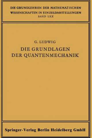 Buch Die Grundlagen Der Quantenmechanik Günther Ludwig