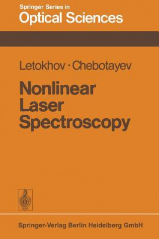 Kniha Nonlinear Laser Spectroscopy V. S. Letokhov