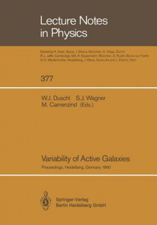 Carte Variability of Active Galaxies Wolfgang J. Duschl