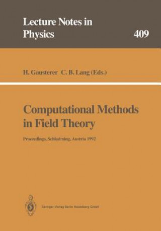 Carte Computational Methods in Field Theory H. Gausterer