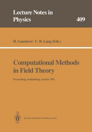 Książka Computational Methods in Field Theory H. Gausterer