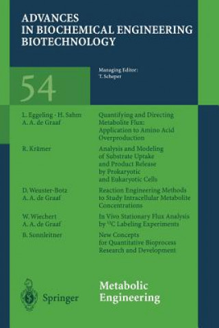 Knjiga Metabolic Engineering H. Sahm