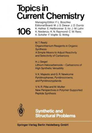 Kniha Synthetic and Structural Problems Kendall N. Houk