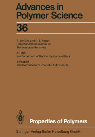 Livre Advances in Polymer Science R. Jenkins