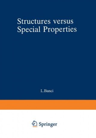 Book Structures versus Special Properties L. Banci
