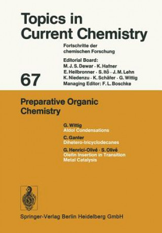 Book Preparative Organic Chemistry G. Wittig