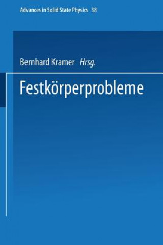 Carte Festkoerperprobleme Bernhard Kramer