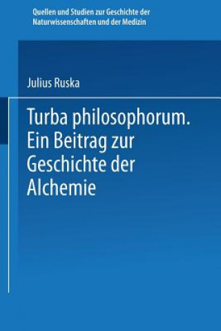 Könyv Turba Philosophorum Julius Ruska
