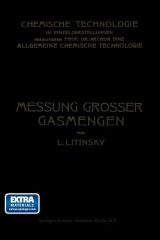 Kniha Messung Grosser Gasmengen Leonid Litinsky