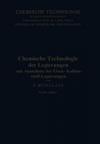 Книга Chemische Technologie Der Legierungen Paul Reinglass