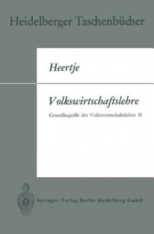 Kniha Volkswirtschaftslehre Horst Hanusch