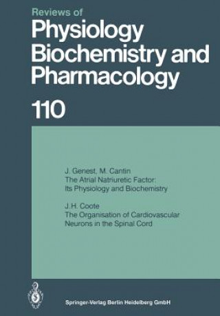 Libro Reviews of Physiology, Biochemistry and Pharmacology 110 J. H. Coote