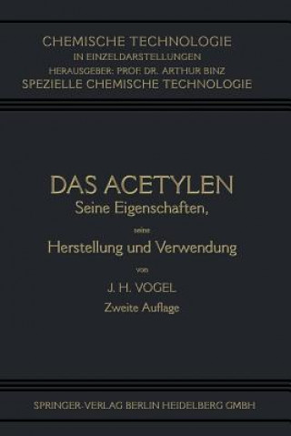 Книга Acetylen Johann Heinrich Vogel