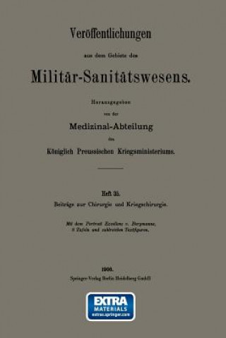 Carte Beitrage Zur Chirurgie Und Kriegschirurgie Ernst von Bergmann