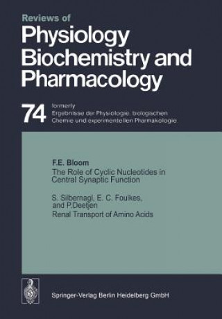 Kniha Role of Cyclic Nucleotides in Central Synaptic Function / Renal Transport of Amino Acids Floyd E. Bloom