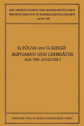 Книга Aufgaben Und Lehrsatze Aus Der Analysis James Allister Jenkins