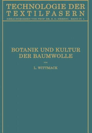 Carte Botanik Und Kultur Der Baumwolle Ludwig Wittmack