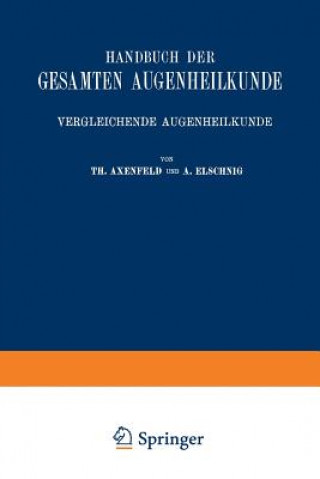 Libro Handbuch Der Gesamten Augenheilkunde Gustav von Schleich