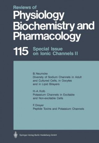 Kniha Special Issue on Ionic Channels II M. P. Blaustein