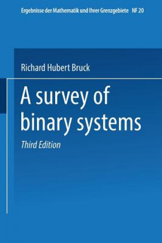 Livre Survey of Binary Systems Richard Hubert Bruck