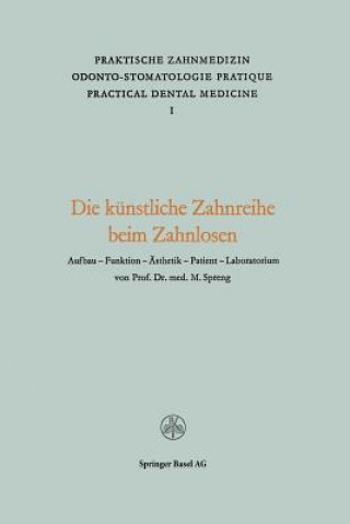 Książka Die K nstliche Zahnreihe Beim Zahnlosen PRENG