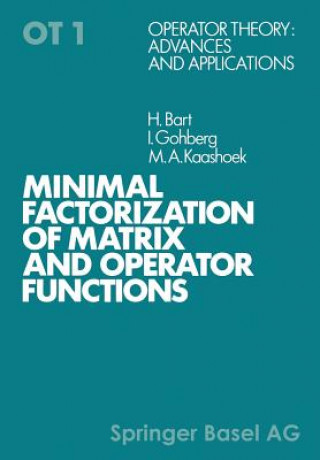 Kniha Minimal Factorization of Matrix and Operator Functions ART