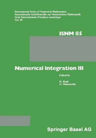 Książka Numerical Integration III ÄMMERLIN