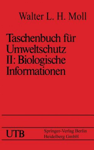 Könyv Taschenbuch Fur Umweltschutz Walter L. H. Moll