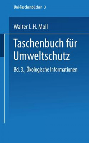 Carte Taschenbuch Fur Umweltschutz Walter L. H. Moll