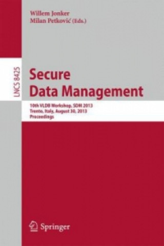 Livre Secure Data Management Willem Jonker