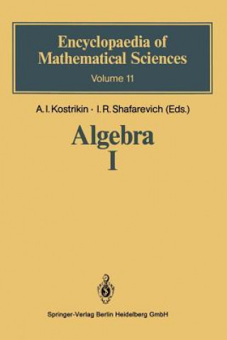 Livre Algebra I Aleksej I. Kostrikin