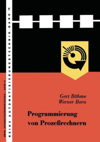 Könyv Programmierung Von Prozessrechnern ert