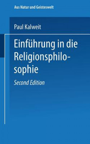 Kniha Einfuhrung in Die Religionsphilosophie Paul Kalweit