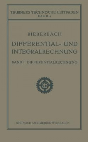 Книга Differential- Und Integralrechnung Ludwig Bieberbach