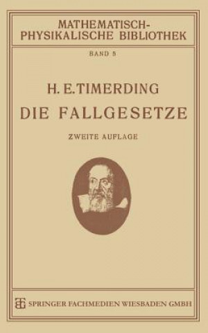 Βιβλίο Die Fallgesetze H. E. Timerding