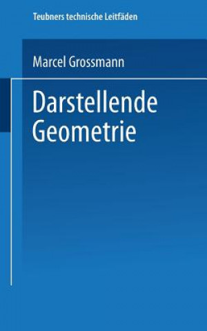 Knjiga Darstellende Geometrie Marcel Grossmann