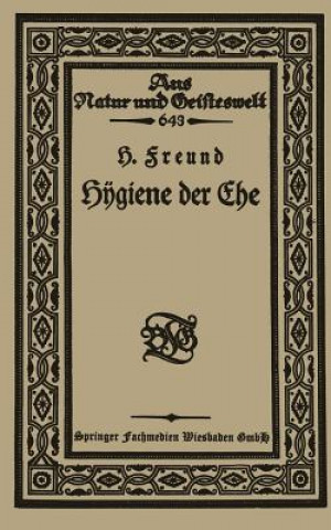 Carte H&#255;giene Der Ehe Hermann Freund