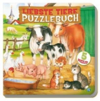 Carte Puzzlebuch "Liebste Tiere" 