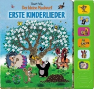 Kniha Der kleine Maulwurf - Erste Kinderlieder, m. Soundeffekten Zdeněk Miler