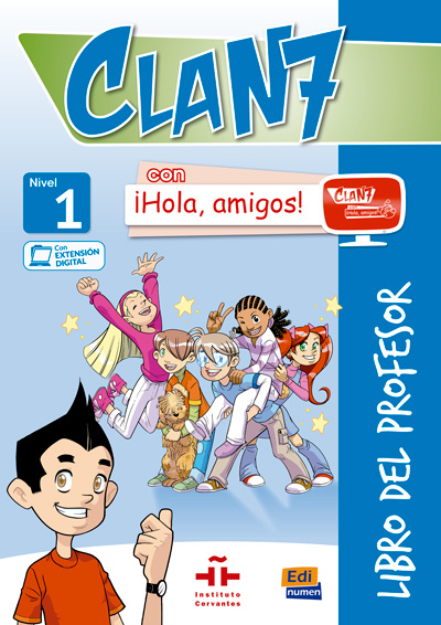 Knjiga Clan 7 con Hola Amigos! Maria Gomez