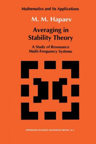 Könyv Averaging in Stability Theory M.M. Hapaev
